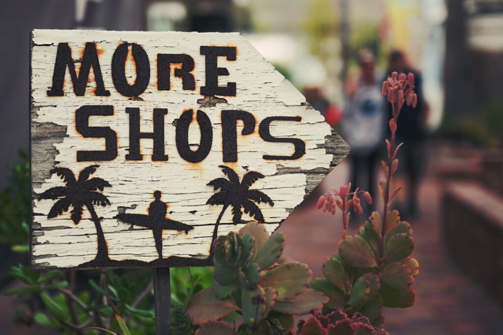 Small business shops representing Google reviews and local customer trust