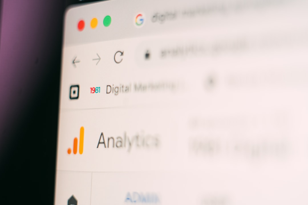 Marketing analytics dashboard representing zero-click search and changing search behavior